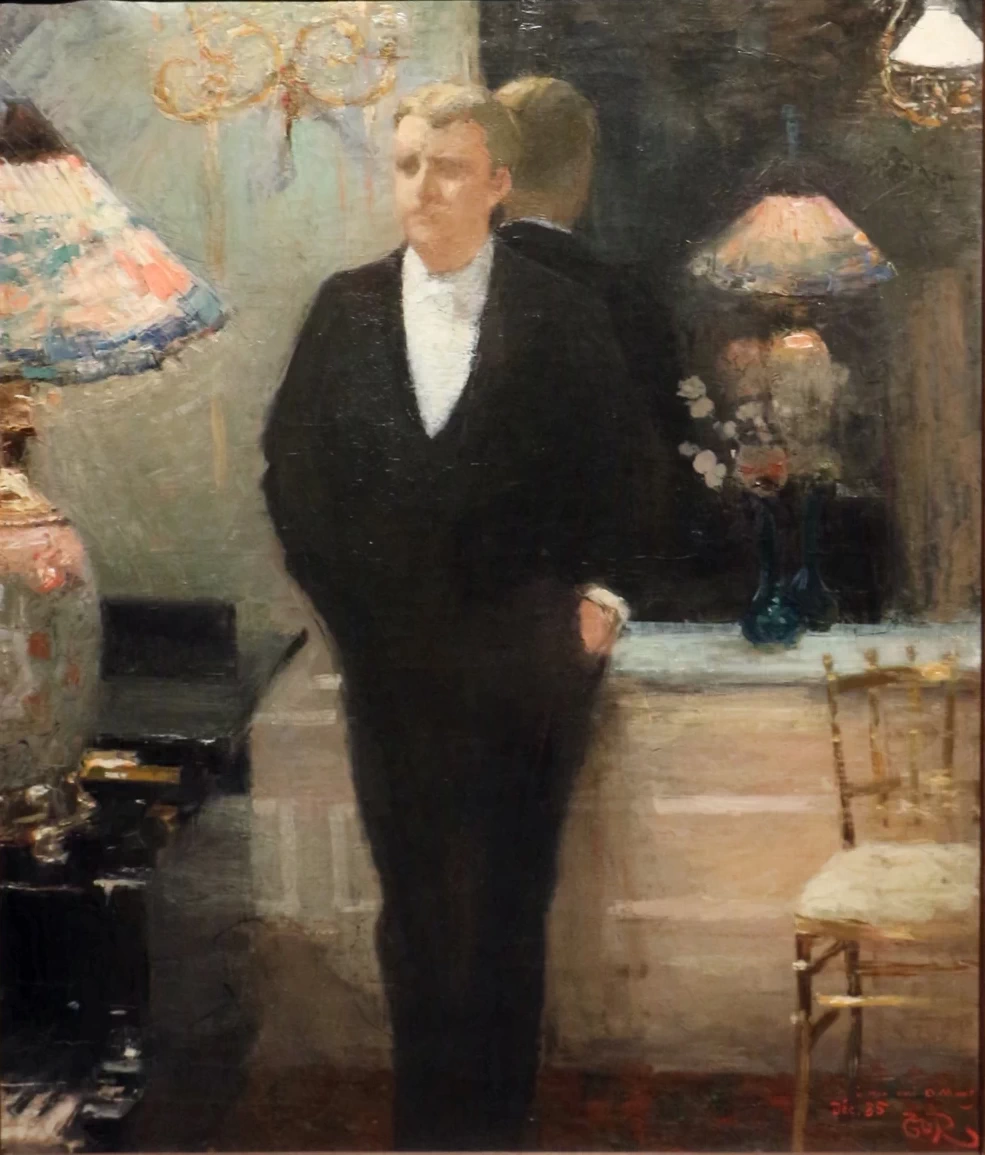 Ritratto di Octave Maus - Musées Royaux des Beaux Arts de Belgique, Bruxelles